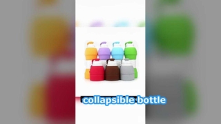 580ml silicone collapsible bottle